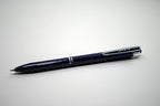 Zebra Pen, SARASA Grand Retractable Gel Pen, Solid Brass Barrel, Fast-Drying Black Ink, 0.7mm Point, Ideal for the Left Handed, Eliminates Smudging, Navy Brass Barrel, 1-Pack, (45211)