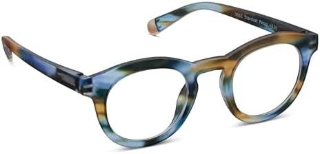 Peepers by PeeperSpecs Oprah's Favorite Things Women's Round Stardust Blue Light Blocking Reading Glasses