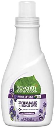 Seventh Generation Fabric Softener, Lavender, 32 Fluid Ounce