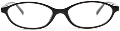 LJCZKA Oval Blue Light Blocking Glasses for Women Men Retro Small Oval Frame Y2K Cat Eye Computer Eyeglasses Clear Lens