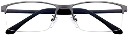 Computer Reading Glasses Anti Blue Ray Half Rim Readers Spectacles