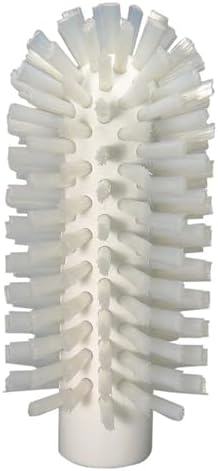 Vikan 5380-63-5 Stiff Tube Brush, Polyester, 2-19/32" x 6" OAL, White