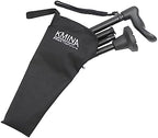 KMINA Ergonomic Walking Cane for Women and Men (Left Handed), Anatomical Palm Grip, Adjustable Height, Foldable and Lightweight, Anti Slip Ferrule