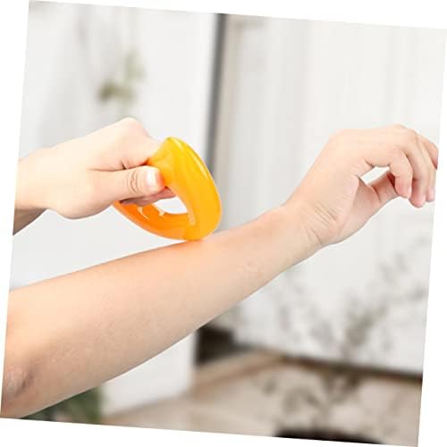KOMBIUDA Resin Scraping Board Natural Beeswax Three Color Massage Tool for Body and Facial Gua Therapy Yellow Rolling Rib Board for Enhanced Circulation and Relaxation