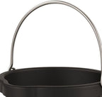 Bon Heavy Duty 18 Qt. Rubber Pail with Pouring Lip – Cold Weather Flexible Construction Bucket for Mixing, Hauling & Pouring
