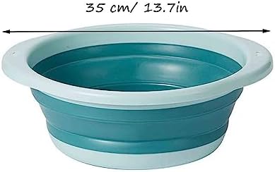 Portable Foldable Foot Bath Tub, Lightweight Foot Soak Basin Foldable Water Bucket, for Soaking Feet Home Feet Travel