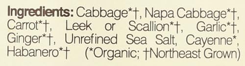 Real Pickles, Kimchee Organic, 15 Ounce