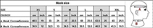 Latex Hood with Lace Forehead Maid Uniform Rubber Mask Back Zipper Cosplay Party Wear,Small