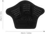 4 Pairs Shoe Heel Inserts and Heel Grips Set Anti-Slip Cushions for Loose Shoes Thick and Thin Beige and Black Pads Comfortable
