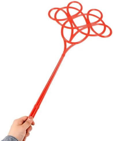 Vacuum Duster Large Plastic Dust with Long Handle Manual Carpet and Rug Beater Paddle for Home Use Quilt and Jacket Fluffer Tool 22.6 Inch Length