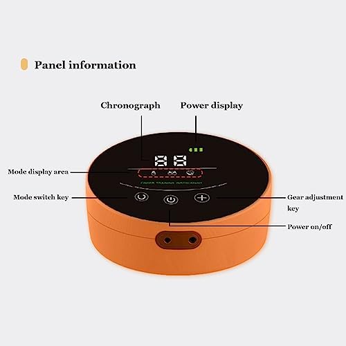 Rehabilitation Robot Pneumatic Gloves, Finger Rehabilitation Gloves for Stroke Hemiplegia Patients, Finger Straightening Brace Guard, for Long-Term Relief