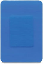 Reliance Medical Dependaplast REL545 Food Area Plaster, 7.5 cm x 5 cm, Blue (Pack of 50)