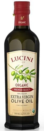 Lucini, Extra Virgin Olive Oil Collection (Premium Select Organic, 500 mL (Pack of 2))