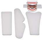 3 PCS Dental Mirror Orthodontic Photography Mirrors Dental Intra-Oral Reflector Stainless Steel