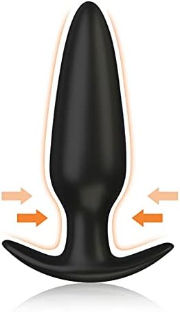 G-spot Anal Vibrator Prostate Massager, Silicone Rechargeable Wearable Anal Vibrator with Remote Control 10 Vibration Modes Waterproof Anal Sex Toys for Men, Women and Couples