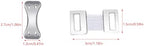 60 Pack Elastic Bandage Clips Aluminum Butterfly Bandage Clips Bandage Wrap Clip Fasteners for Self-Adhesive Bandage Wrap Compression Bandage Wraps Self-Adh Wrap Rolls 2 Types