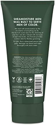 SheaMoisture Beard Wash for Full Beards - Maracuja Oil & Shea Butter to Deep Clean and Refresh - 6 oz
