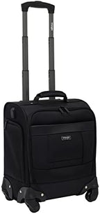 Wrangler 17" Underseat Spinner Carry-On Luggage, Black