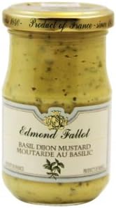 Basil Dijon Mustard by Edmond Fallot, 200g