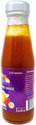 Rani Chilli Mango Sauce (Sweet & Spicy Dipping Sauce) 7oz (200g) Glass Jar, Ready to eat, Vegan ~ Gluten Free | NON-GMO | Indian Origin