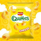 Walkers Quavers Light Curly Potato Snacks (Cheese Grab 30 x 34g)
