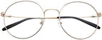 Classic Round Photochromic Reading Glasses Mens Womens +0.25 Readers Gold Colour Metal Frames Eyewear