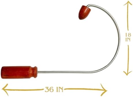 Traditional Thai Massage Wooden Stick Tool, Reflexology Hook, Shoulder Massager