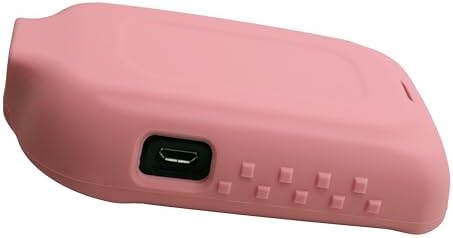 SNK Premium Silicone Case (Lanyard + TPU Screen Protector) for Freestyle Libre 3 & Freestyle Libre 2 (LROSE-Pink)