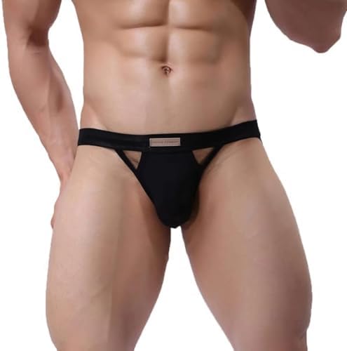 BRAVE PERSON Jock Straps for Men Thong Underwear Cotton Stretch Jock Strap Vasectomy Athletic Supporter Jockstrap