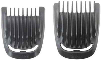 1mm 2mm Trimmer Beard Stubble Guide Combs Guards Replacement for Philips Norelco Multigroom Trimmer Series 3000, 5000, 7000