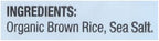 Lundberg Gluten-Free Brown Rice Organic Rice Cakes Lightly Salted -- 8.5 oz