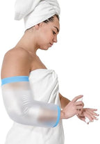 PICC Line Sleeve Cover for Upper Arm, Waterproof IV & PICC Line Shower Sleeve Cover, PICC Line Protector for Broken Elbow Wound Bandages Showering After Arm Surgery, Reusable