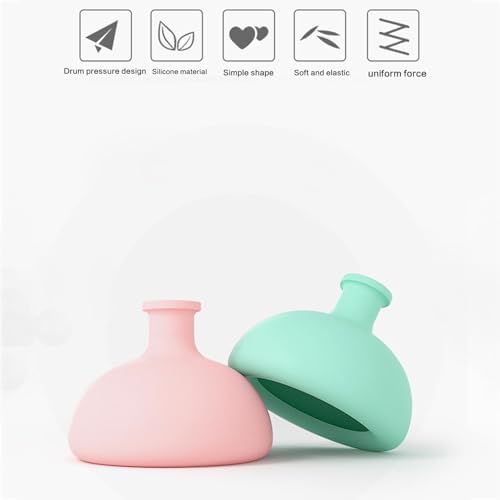 for Palm Chest Percussion Cup-CPT Cup Helps to Break up Mucus by Percussion and Postural Drainage, for Palm Sputum Re Pink Silicone