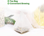 Plant Gift 50 Cups Lotus Leaf Tea Bag (荷叶茶 HE LIAN CHA) 5.29oz (3g*50bags/150g) Natural Mixed Herbal Combination of Floral Tea