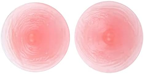 1 Pair Self Adhesive Silicone Nipples Realistic False Nipples Silicone Breast Forms for Mastectomy/Crossdresser/Cosplay
