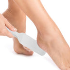Stainless Steel Foot File Calluses Remover Pedicure Tool Lightweight Portable Handle for Dead Skin Removal Professional Foot Care for Men and Women