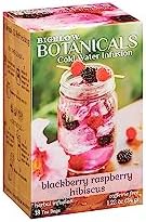 Bigelow Botanicals Cold Water Infusion Blackberry Raspberry Hibiscus Tea Bags 18 Count Box (Pack of 1), Herbal Infusion, Caffeine Free, 18 Tea Bags Total