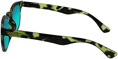 OPULIZE TED Reading Glasses for Women Men, Lightweight Narrow Rectangular Matt Frame with Spring Hinges