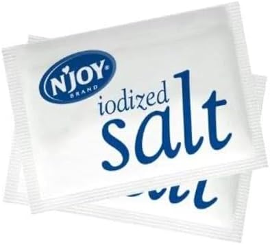 Salt Packets, 250 Individual Packs, Condiments On The Go