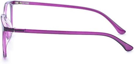 Fuisetaea Photochromism Gray Bifocal Reading Glasses Lightweight TR90 Frame Transition Readers Eyeglasses