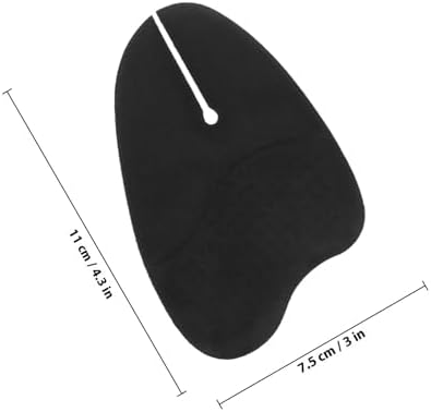 GLEAVI 3 Pairs Thong Sandal Toe Protectors and Forefoot Cushions, and Velvet Fabric Anti-Slip Pads with Shock Absorption for Women’S Flip-Flops and Sandals