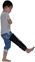 OhMill Kids Knee Brace for Knee Pain Adjustable Knee Brace with Side Stabilizers Knee Joint Fixation Protector for Sports, Meniscus Tear,Injury Recovery - Fit Boys & Girls