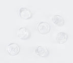 Silicone Spectacle/Eye Glass Nose Pads| Round| 9mm| Screw Fit |50 pcs| by Sports World Vision
