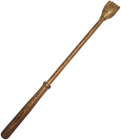 Wooden Back Scratcher for Men and Women Long Handle 16 Inch，Funny Back Scratchers for Adults,Wood Therapy Massage Tools