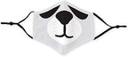 WEDDINGSTAR 3-Ply Kid's Washable Cloth Face Mask Reusable and Adjustable with Filter Pocket