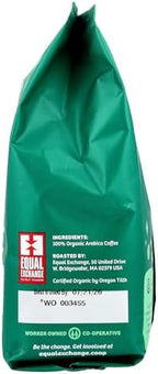 Equal Exchange Organic Coffee, Ground, Medium Roast, Decaf, 8 oz (227 g)