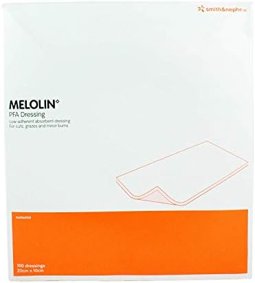 St John Ambulance Supplies Supplies Melolin Cushioned Dressing Pad 10 x 20cm Pack of 100