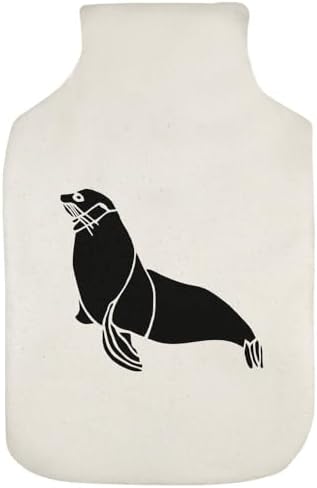 Azeeda 'Sea Lion Silhouette' Hot Water Bottle Cover (HW00049171)