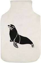 Azeeda 'Sea Lion Silhouette' Hot Water Bottle Cover (HW00049171)
