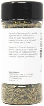 Badia Tarragon 0.5 oz – Aromatic & Sweet, French-Inspired Flavor, Dried Tarragon Leaves, Gluten Free & Kosher